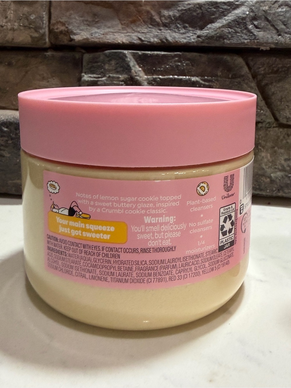 Dove Lemon Glaze Body Scrub & Deodorant Set - Pink - Picture 7 of 8